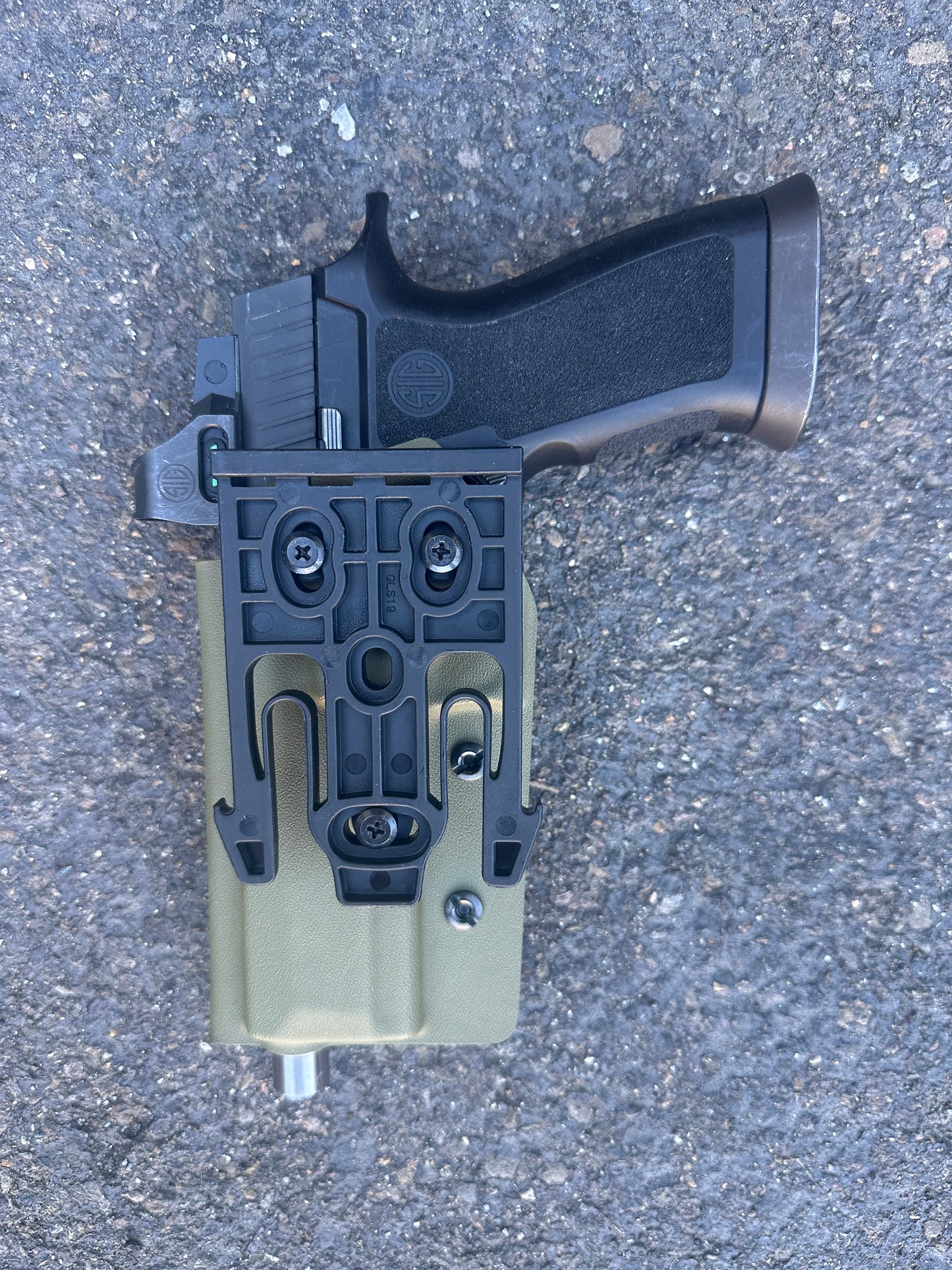 Sig P320/X5 with QLS fork